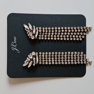 J. Crew Crystal Earrings